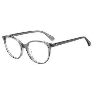 Kate Spade KS Adelle KB7 Transparent Grey Plastic Oval Eyeglasses 51mm